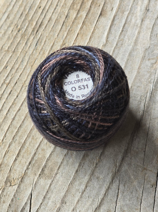 Valdani - Perle Cotton - Hand-Dyed - Size 12 - #O531 - Thread