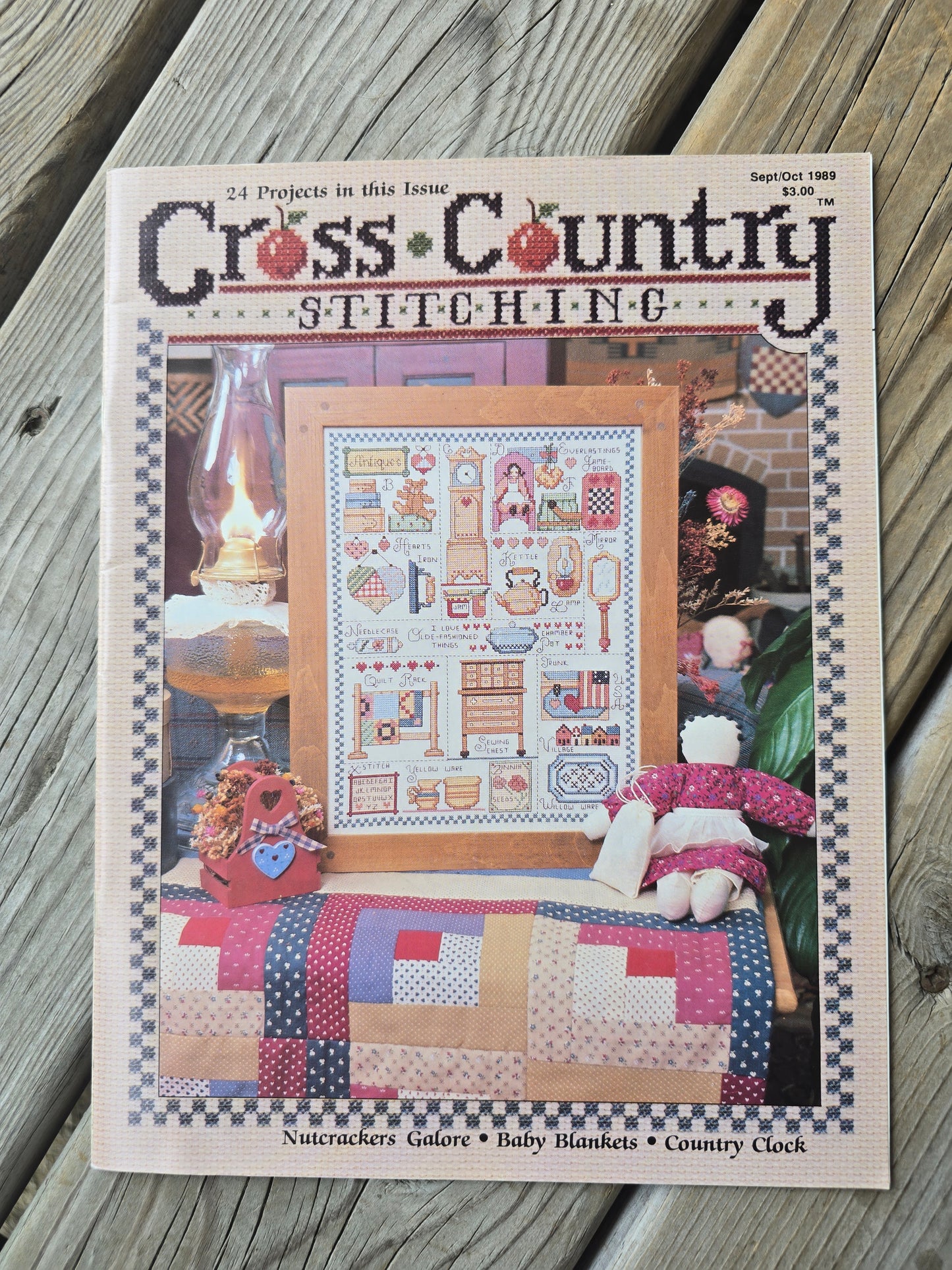 Cross Country Stitching Magazine - 1989 Bundle