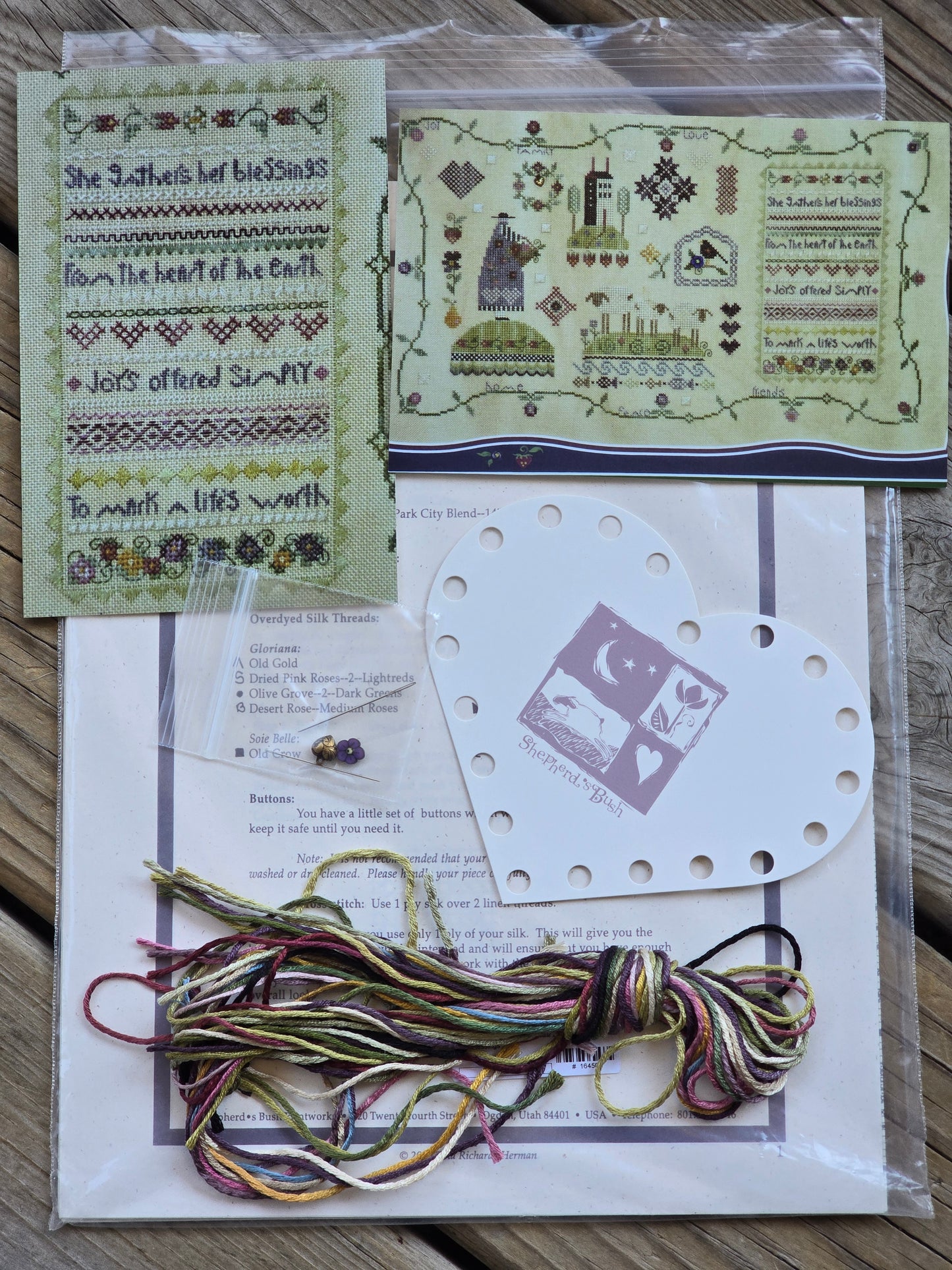 Shepherd's Bush - Her Blessings - Cross Stitch Kit