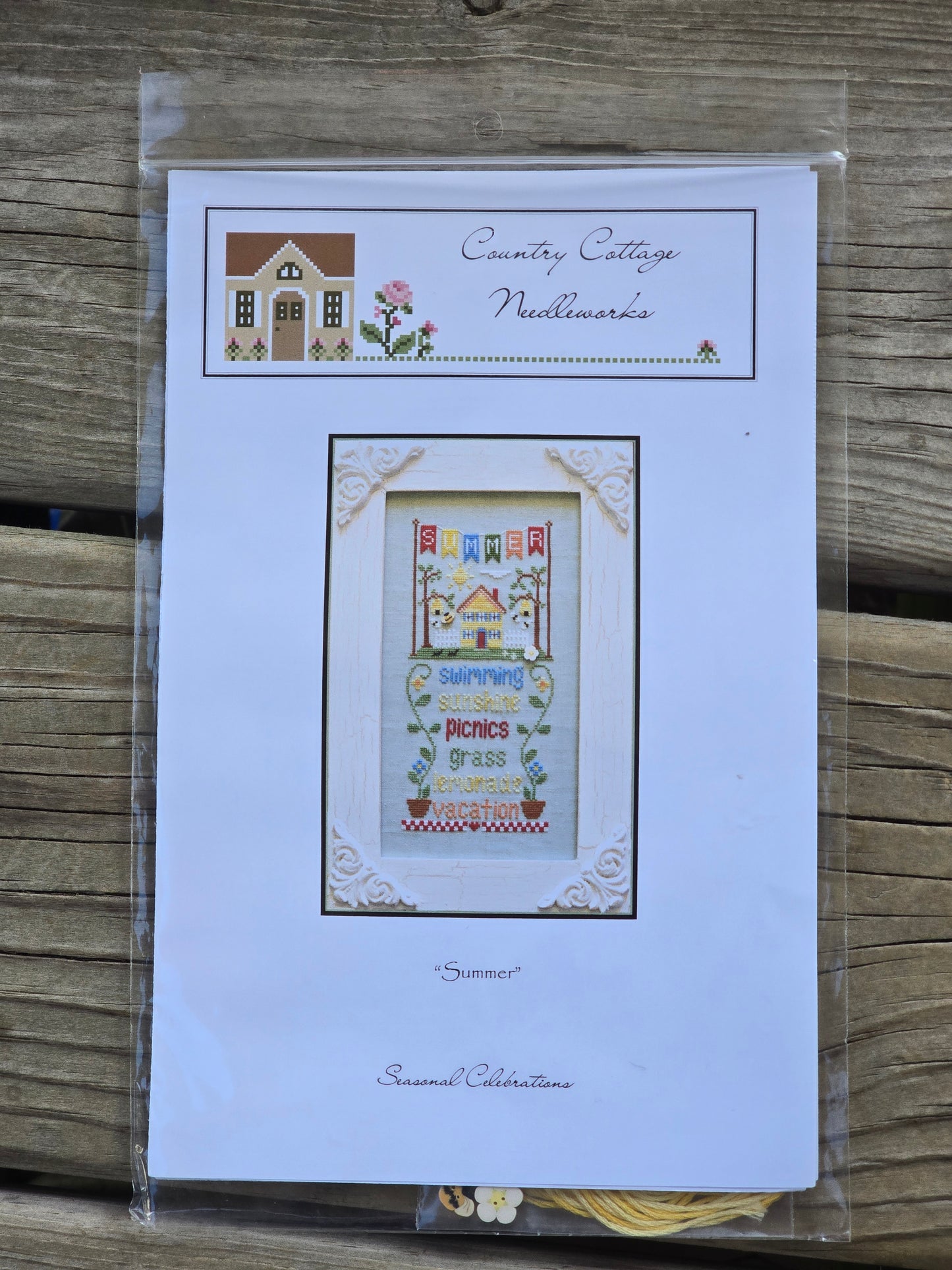 Country Cottage Needleworks - Summer - Cross Stitch Kit