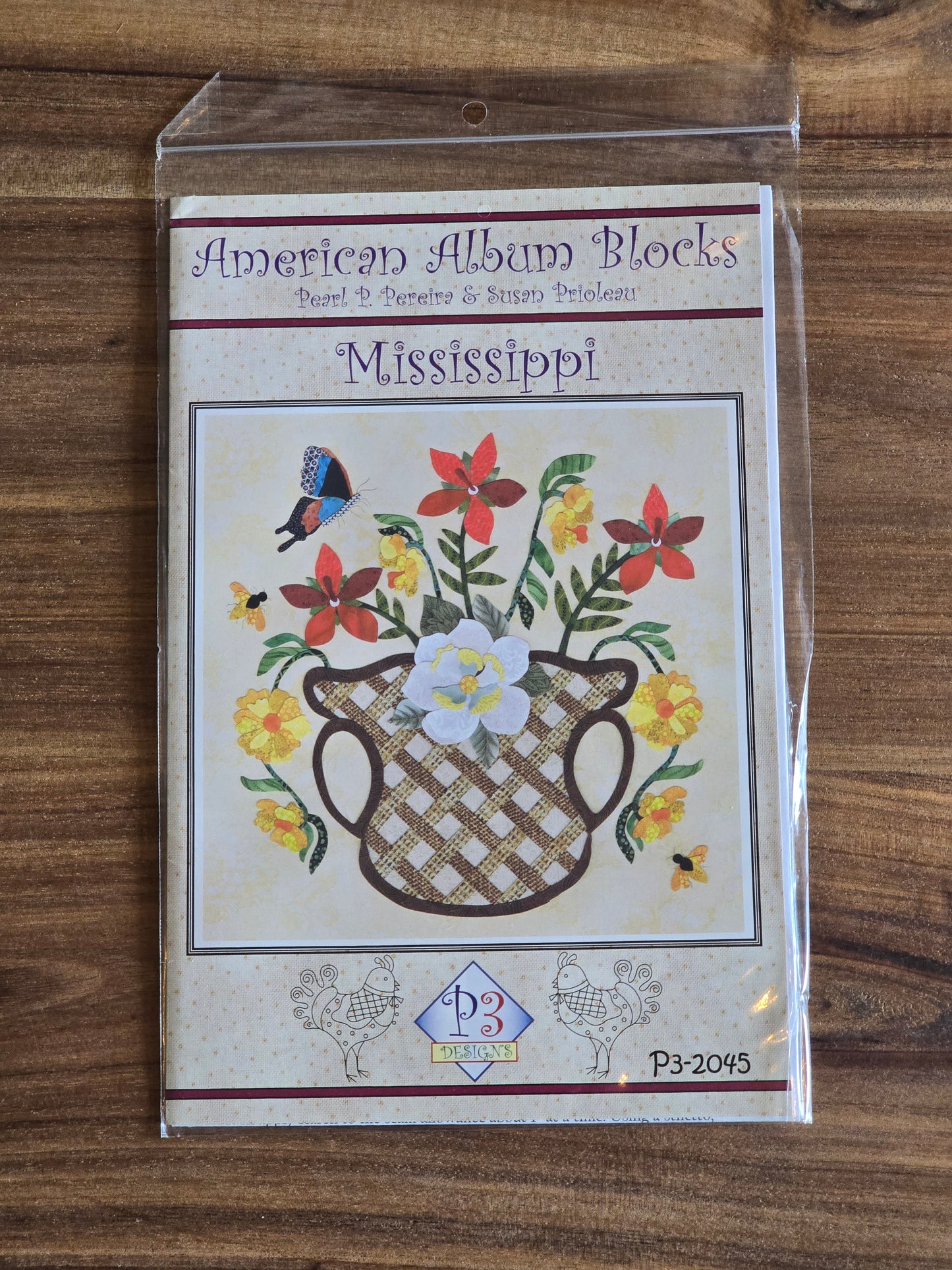 P3 Designs - American Album Blocks - Mississippi - Applique Pattern