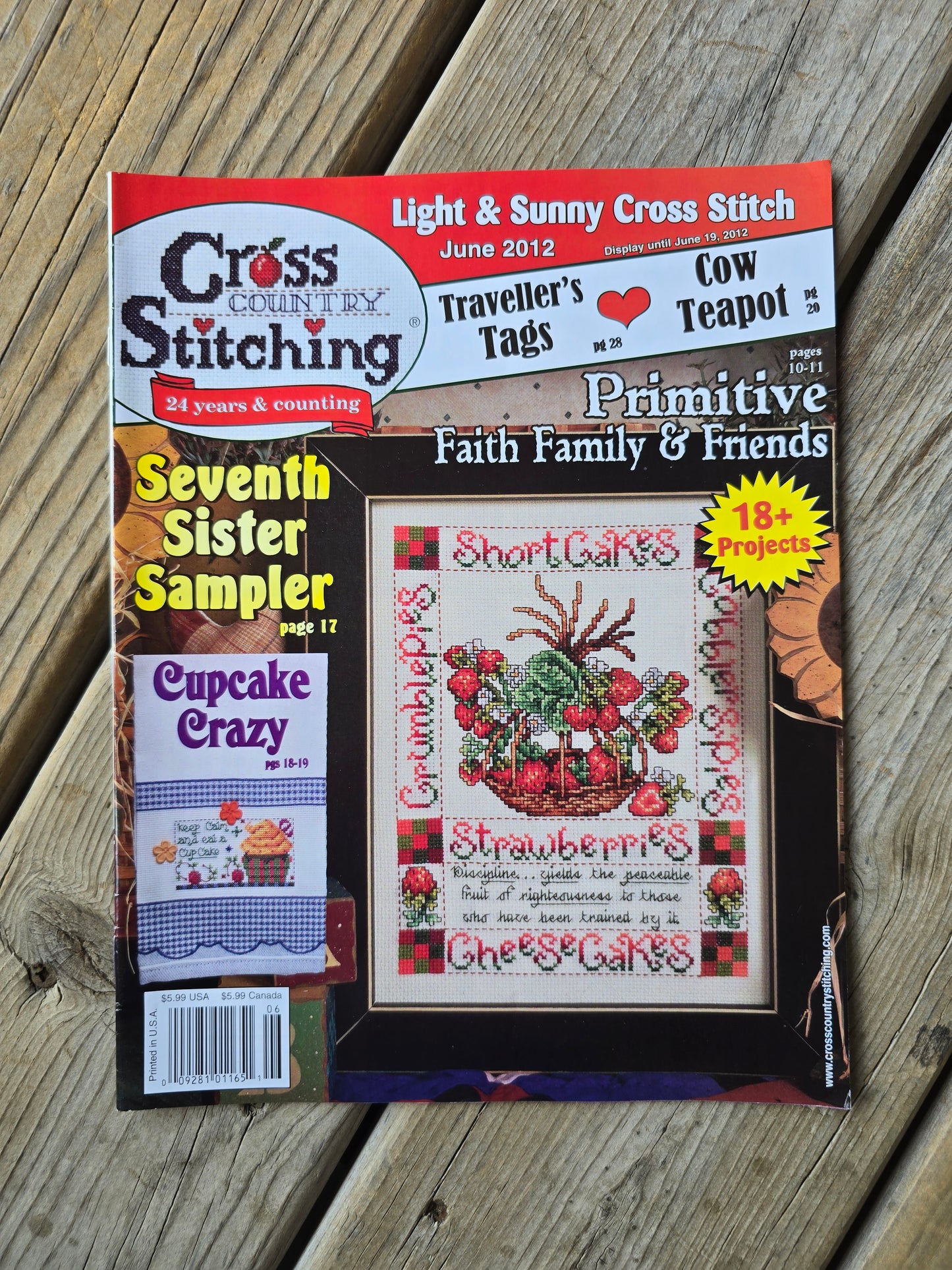 Cross Country Stitching Magazine - 2012 Bundle