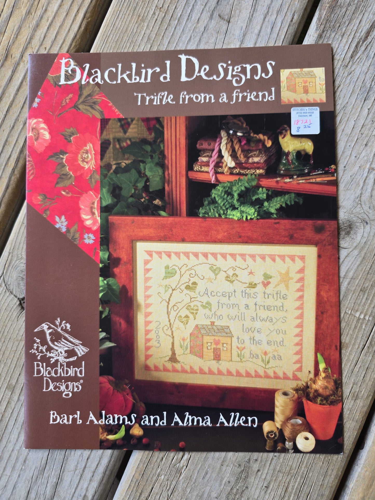 Blackbird Designs - Trifle From a Friend - Cross Stitch Pattern