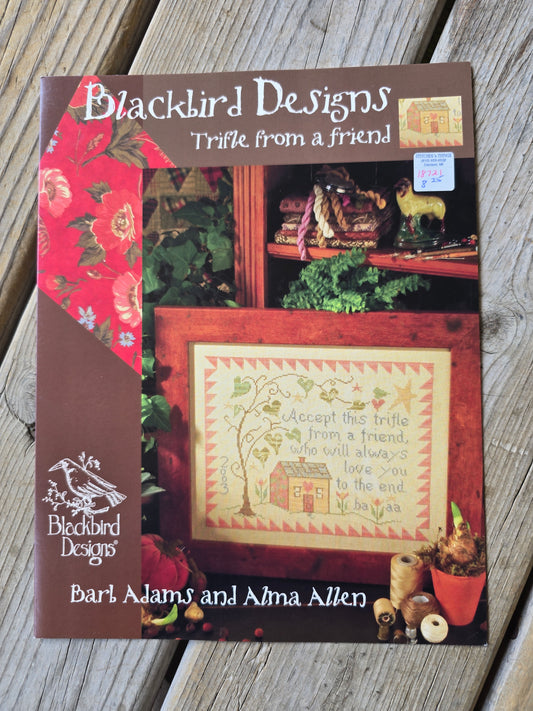 Blackbird Designs - Trifle From a Friend - Cross Stitch Pattern