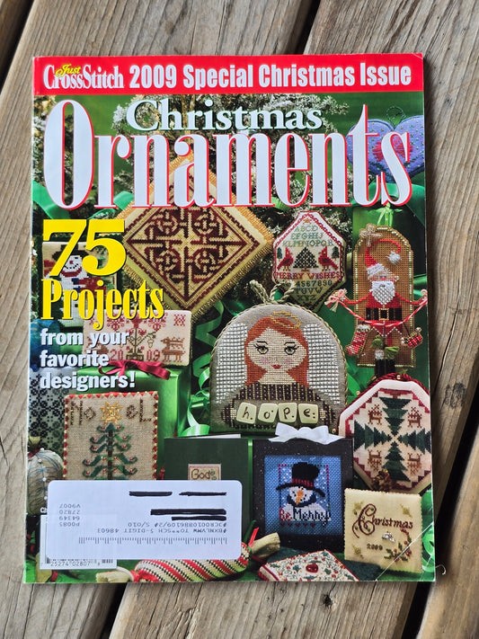 Just Cross Stitch - Special Christmas Issue - Christmas Ornaments - Holiday 2009