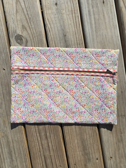 K Heinz Designz - Cloth Project Bag - Light Floral