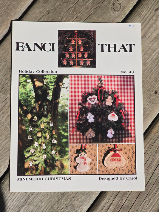 Fanci That - Holiday Collection - Mini Merry Christmas - Cross Stitch Pattern