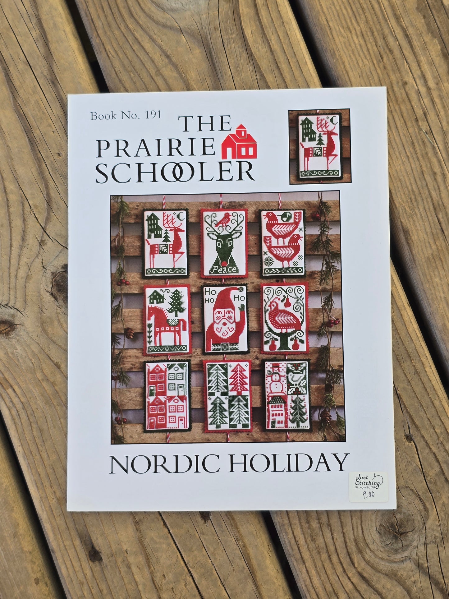 The Prairie Schooler - Nordic Holiday - Book No. 191 - Cross Stitch Pattern