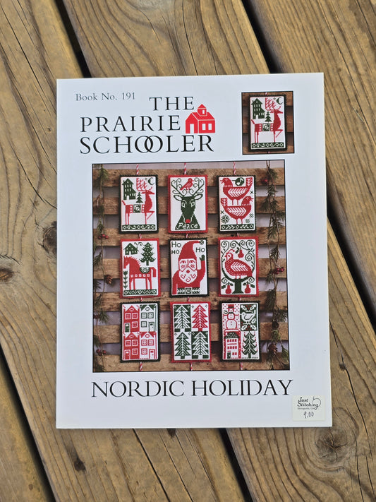 The Prairie Schooler - Nordic Holiday - Book No. 191 - Cross Stitch Pattern