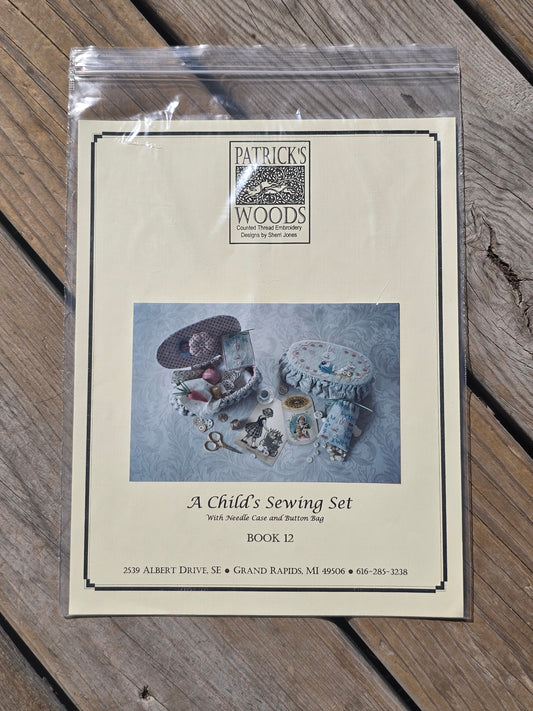 Patrick's Woods - A Child's Sewing Set - Cross Stitch Pattern