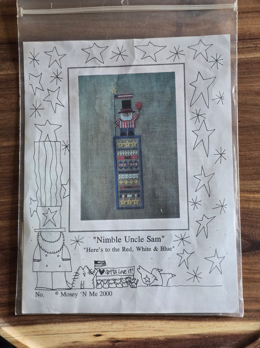 Mosey 'N Me - Nimble Uncle Sam - Cross Stitch Kit
