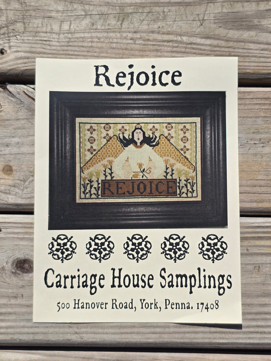 Carriage House Samplings - Rejoice - Cross Stitch Pattern