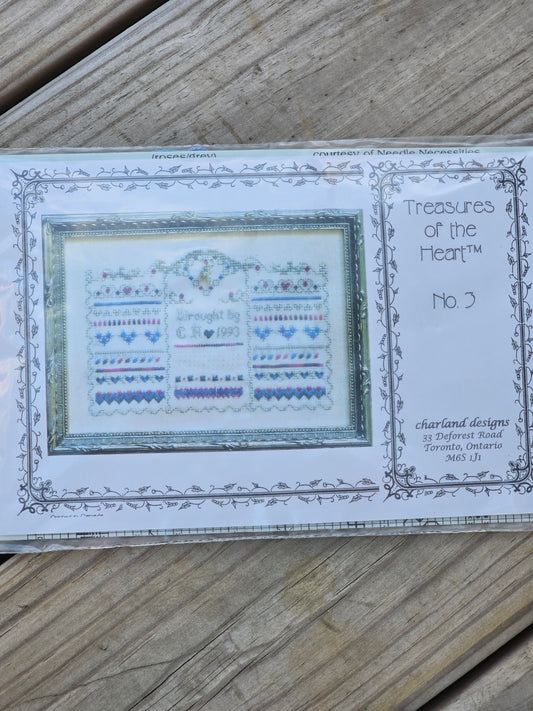 Charland Designs - Treasures of the Heart - No. 3 - Cross Stitch Kit