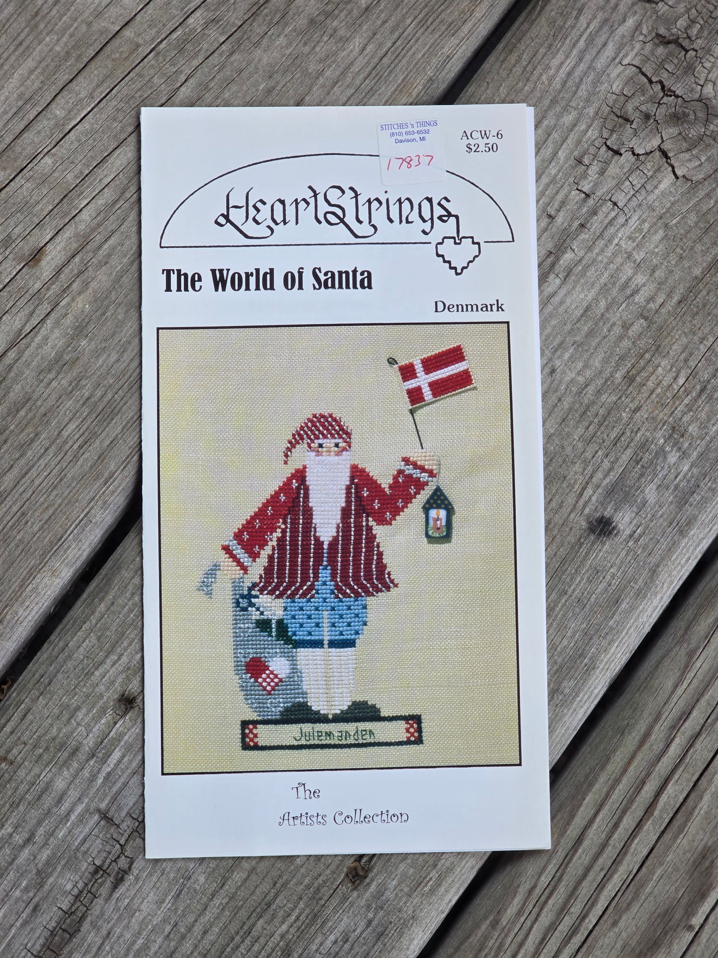 Heartstrings - The World of Santa - Denmark - Cross Stitch Pattern