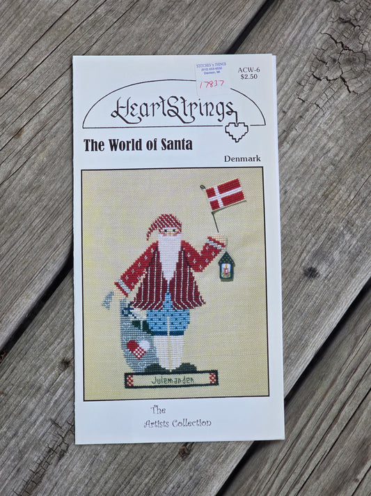 Heartstrings - The World of Santa - Denmark - Cross Stitch Pattern