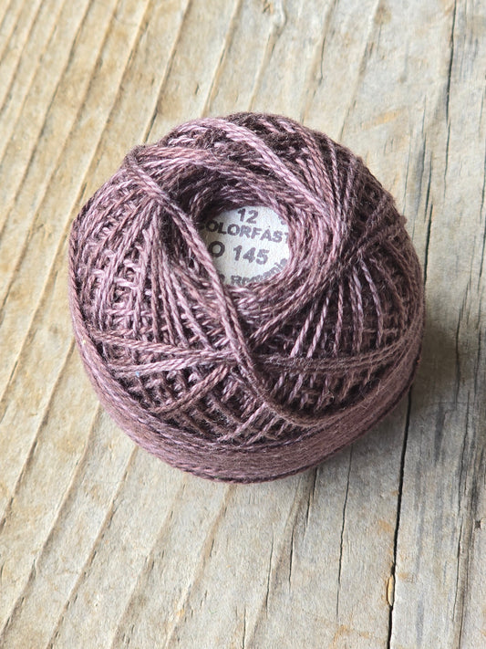 Valdani - Perle Cotton - Hand-Dyed - Size 12 - #O145 - Thread