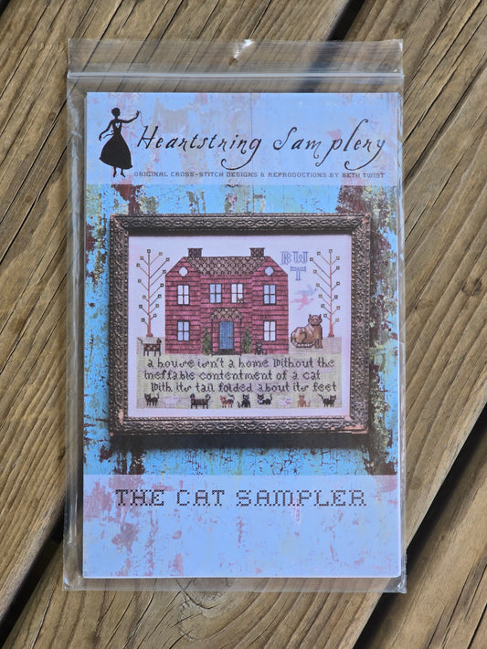 Heartstring Samplery - The Cat Sampler - Cross Stitch Pattern