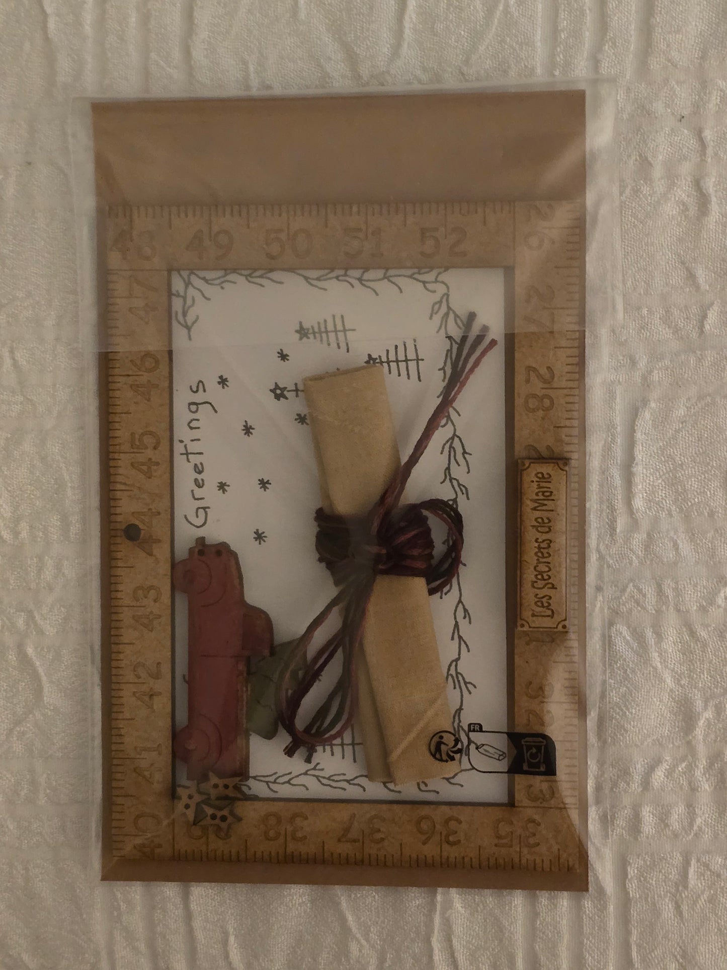 Les Secrets De Marie - Seasons Greetings - Embroidery Kit - Nashville Needlework Market 2026