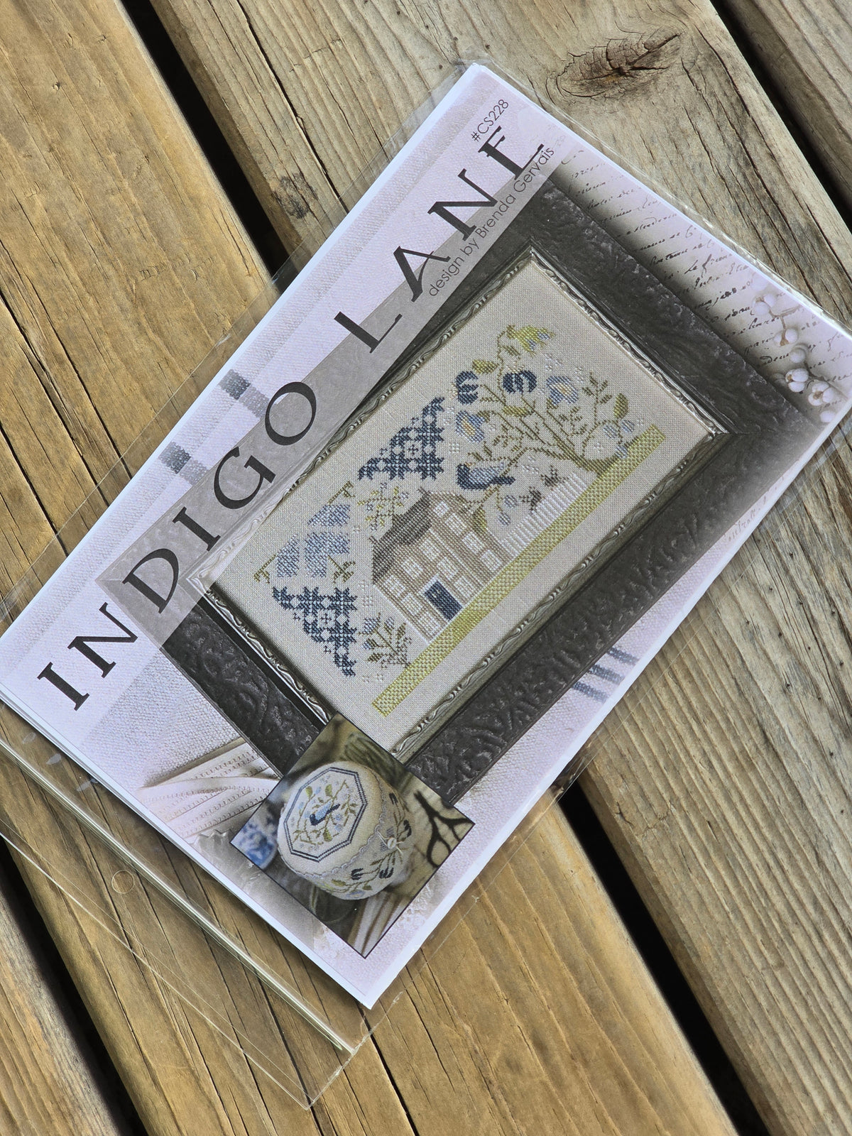With Thy Needle & Thread - Indigo Lane - Cross Stitch Pattern