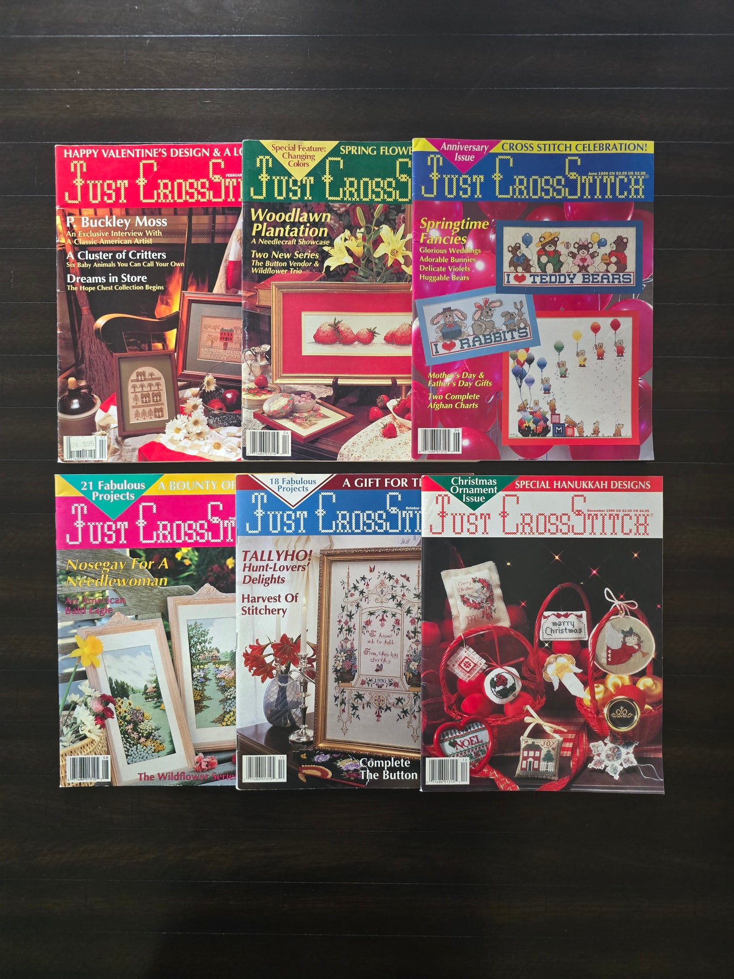 Just Cross Stitch - 1990- Magazine Bundle