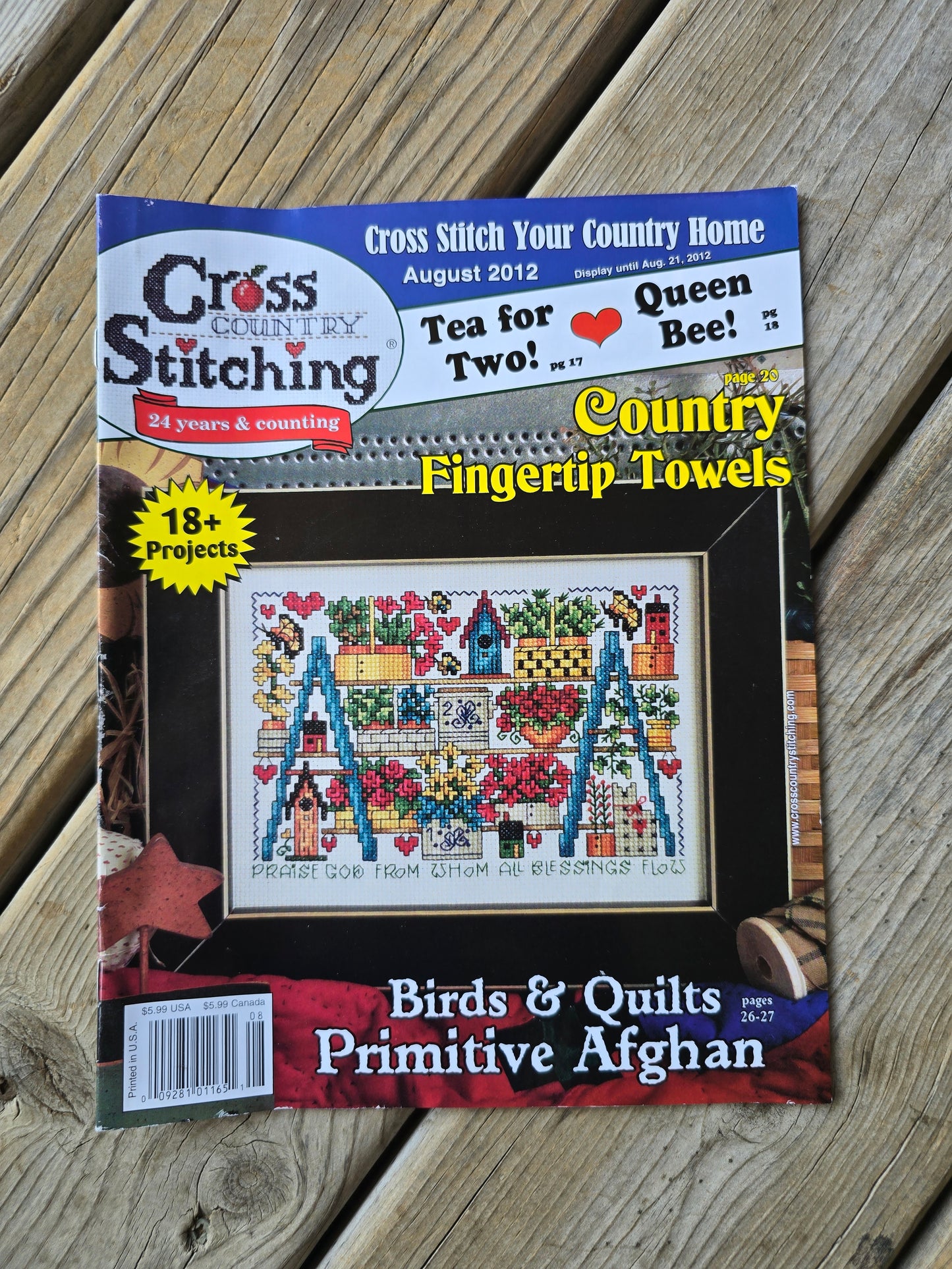 Cross Country Stitching Magazine - 2012 Bundle
