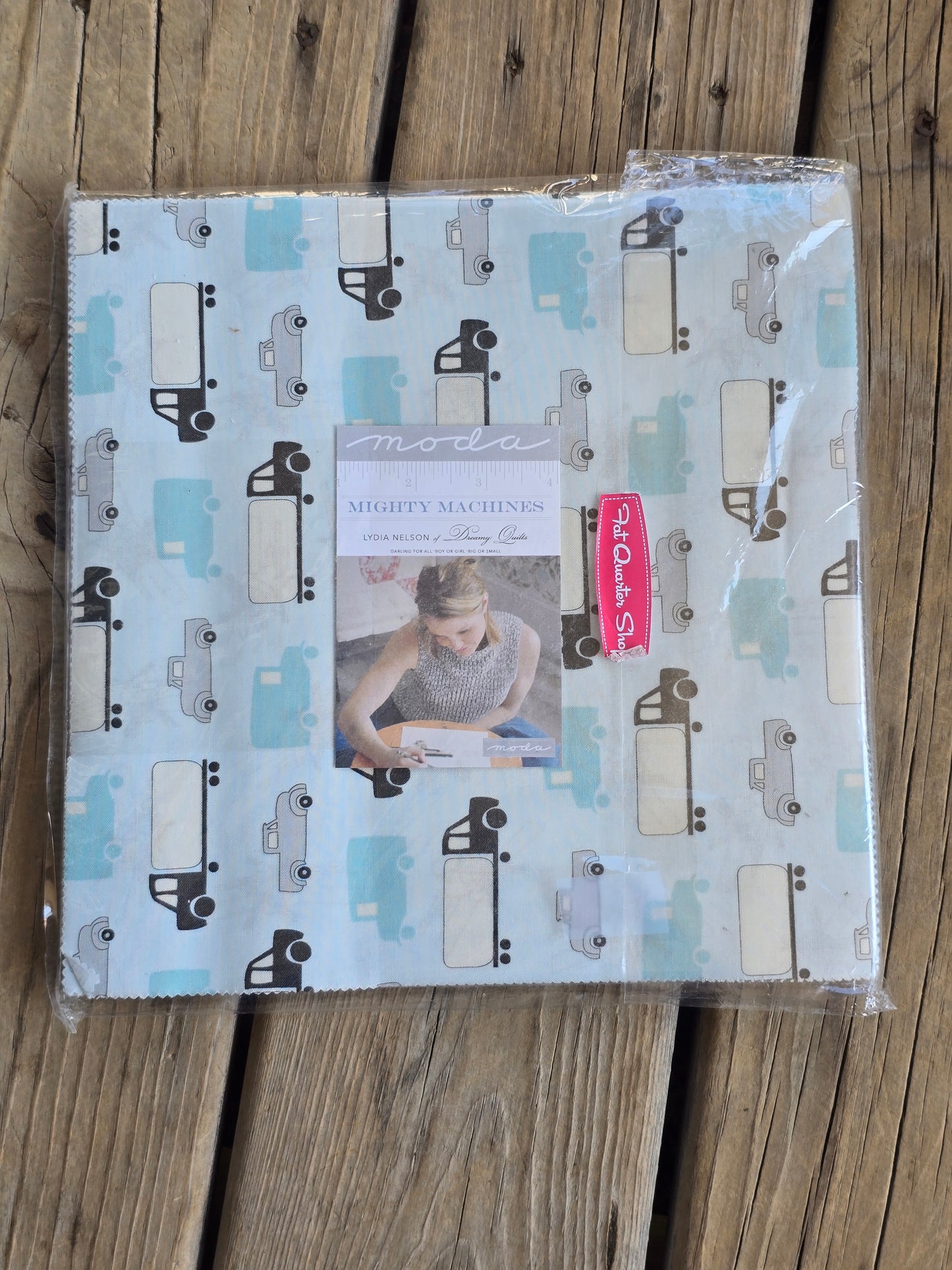 Moda - Lydia Nelson of Dreamy Quilts - Mighty Machines - Quilting Fabric - Layer Cake