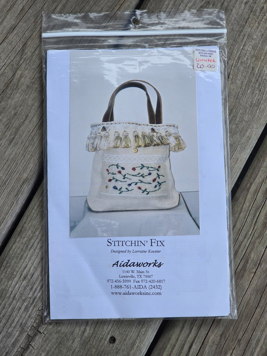 Aidaworks - Stitchin' Fix - Gathered From My Garden - Cross Stitch Kit