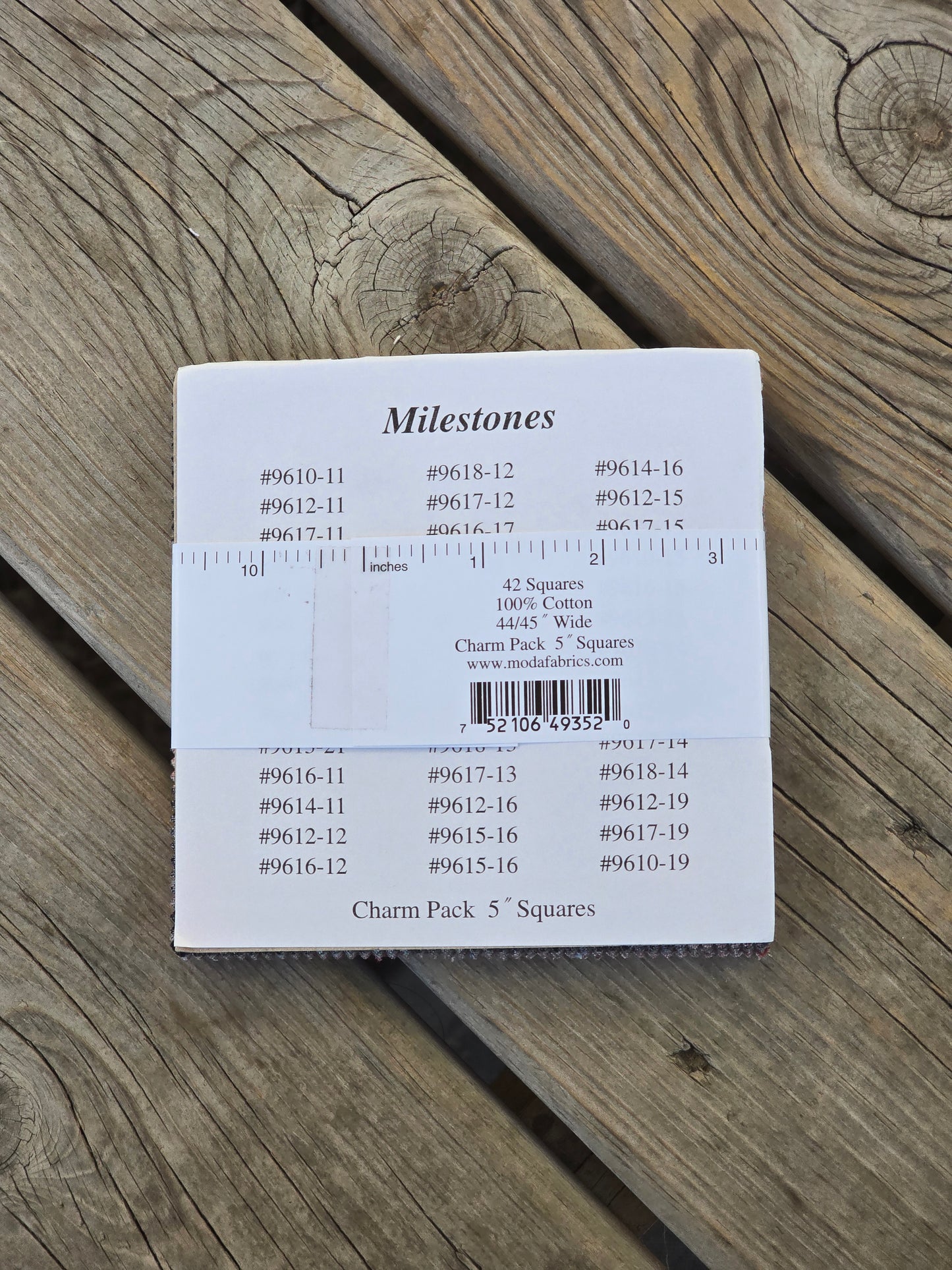 Moda - Kansas Troubles Quilters - Milestones - Charm Pack