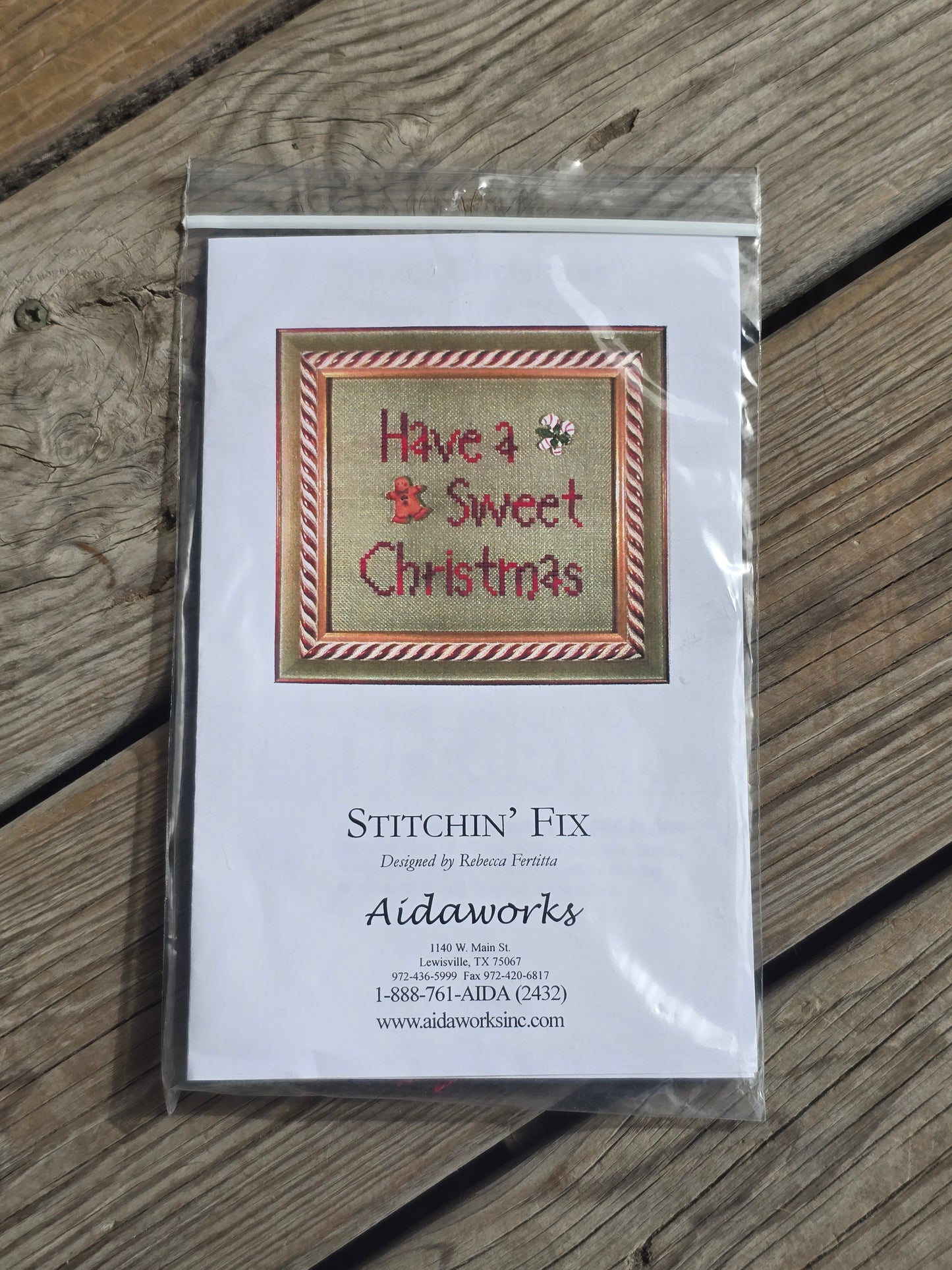 Aidaworks - Stitchin' Fix - Have a Sweet Christmas - Cross Stitch Kit