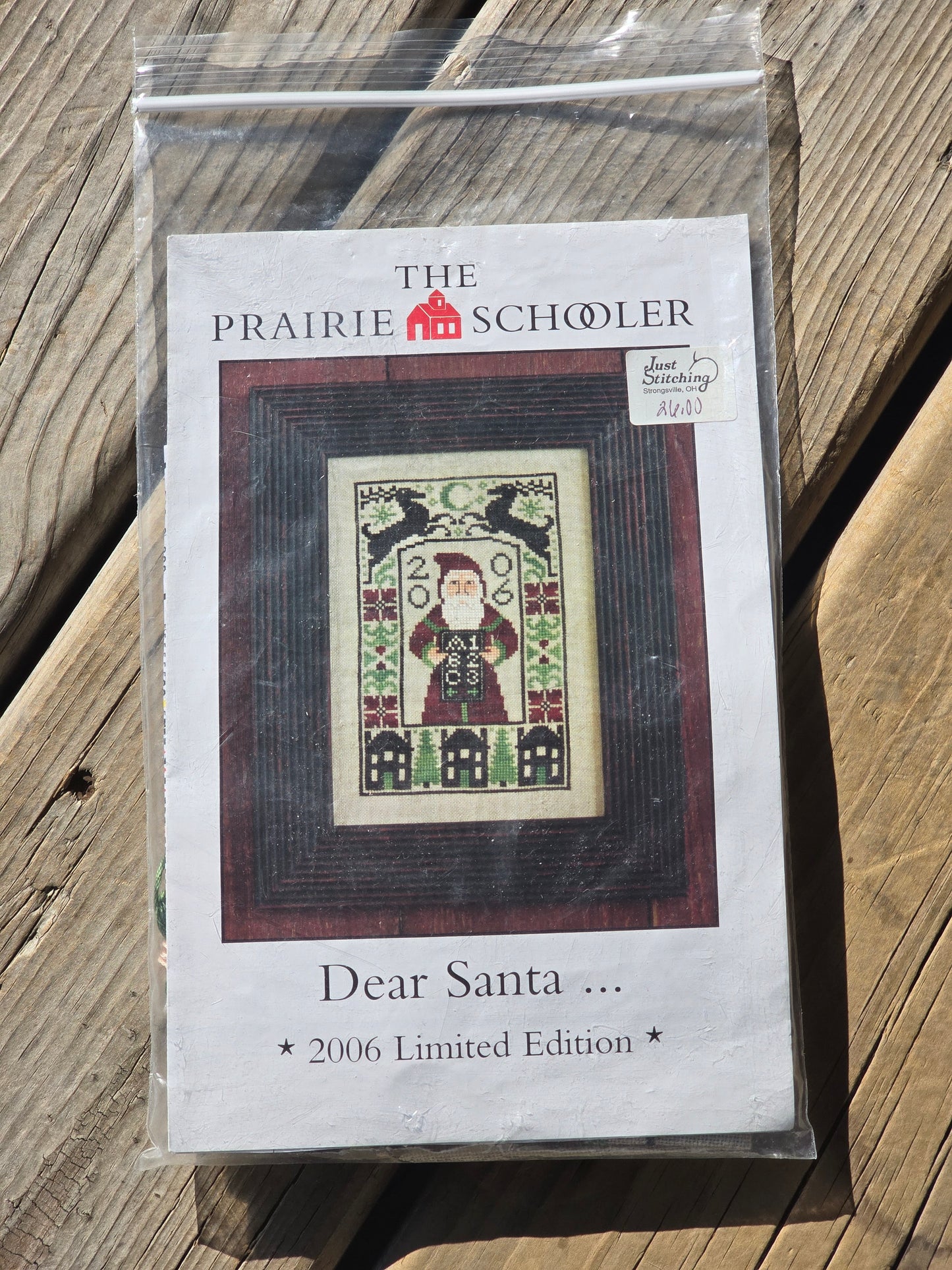 The Prairie Schooler - Dear Santa - 2006 Limited Edition - Cross Stitch Kit
