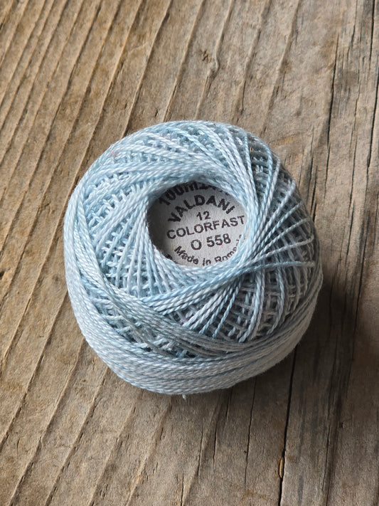 Valdani - Perle Cotton - Hand-Dyed - Size 12 - #O558 - Thread