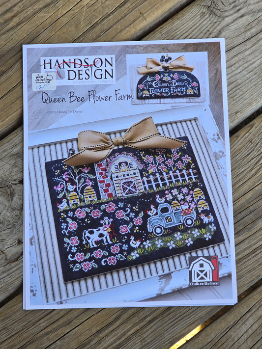 Hands on Design - Queen Bee Flower Farm - Cross Stitch Pattern