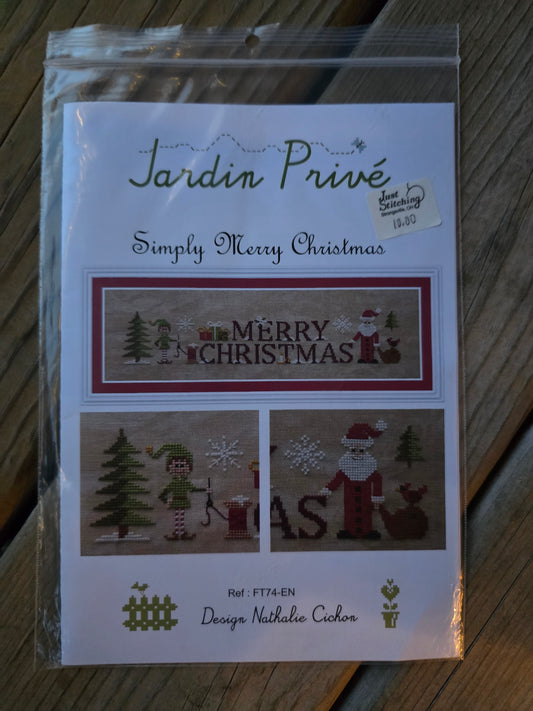 Jardin Prive - Simply Merry Christmas - Cross Stitch Pattern