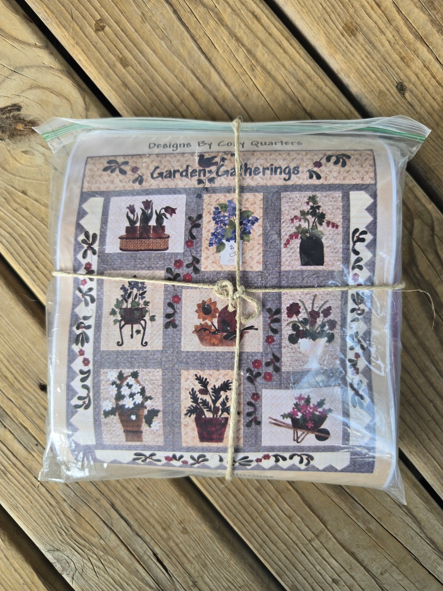 Cozy Quarters - Garden Gatherings - Wool Kit