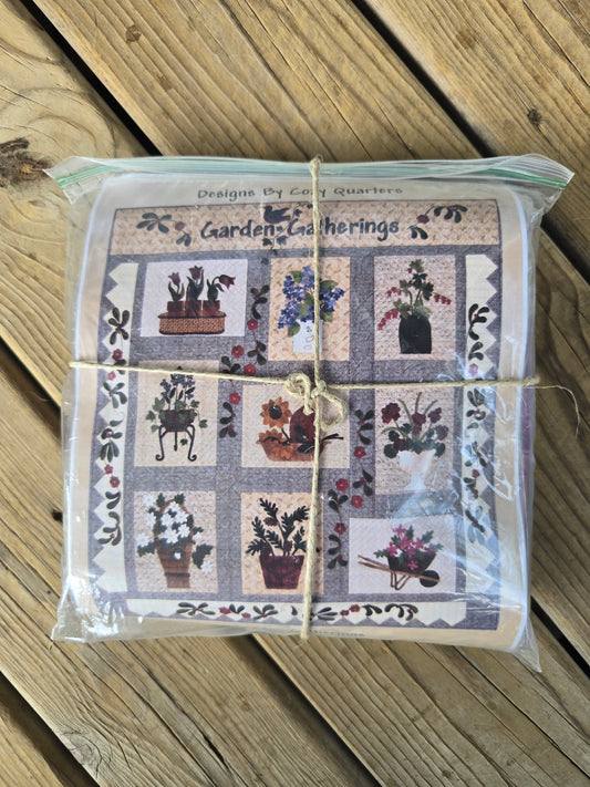 Cozy Quarters - Garden Gatherings - Wool Kit