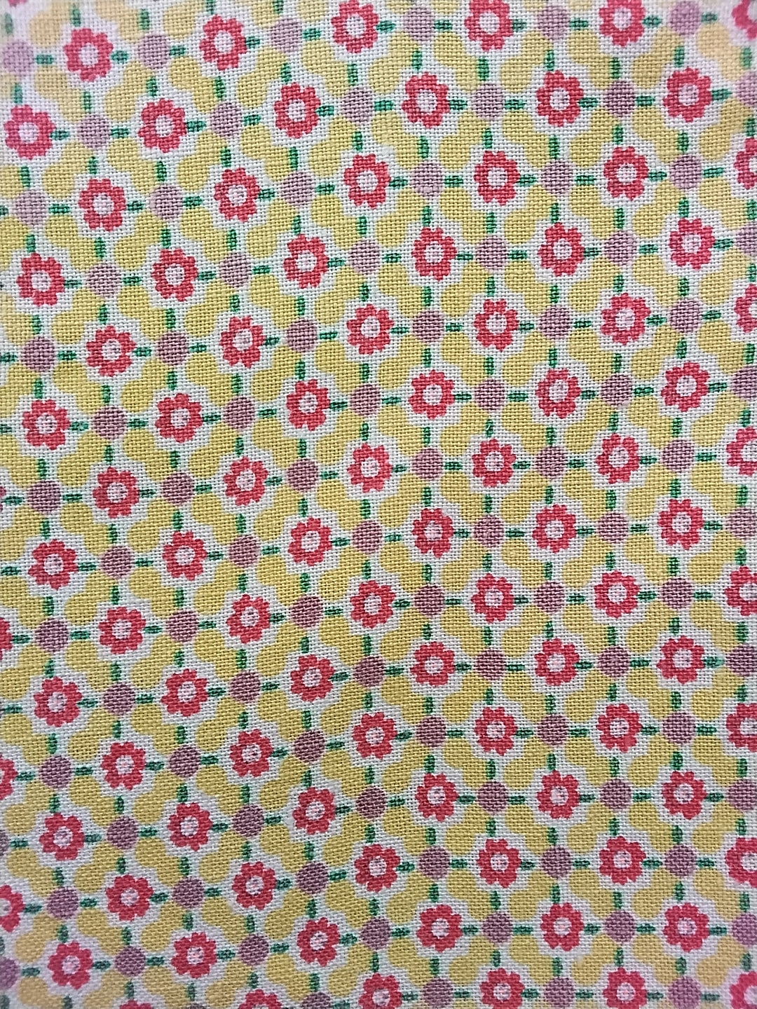 Vintage Linens - Floral Feed Sack Pair