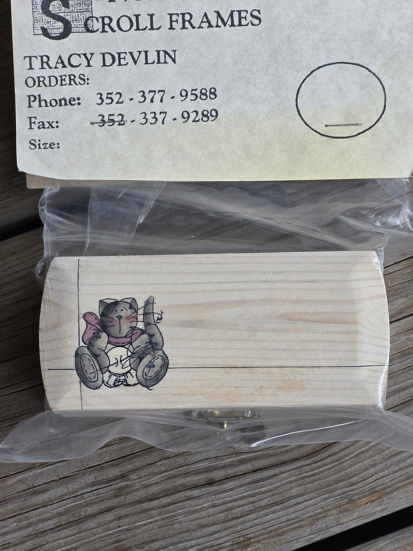 Knobs & Rods Scroll Frames - Wooden Sewing Boxes - Notions