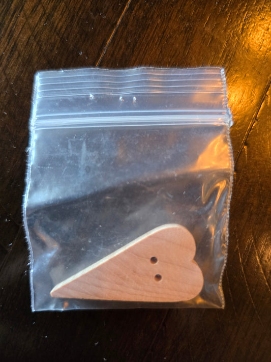 Wood Hearts