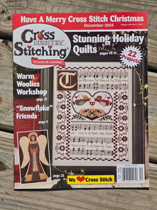 Cross Country Stitching Magazine - December 2004 - Single Issue