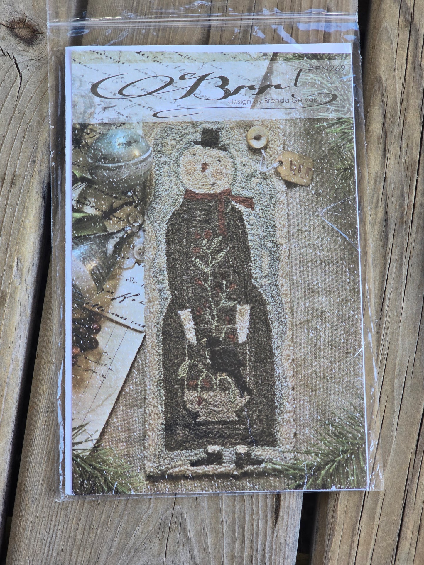 With Thy Needle & Thread - O Brr! - Embroidery - Punchneedle Pattern