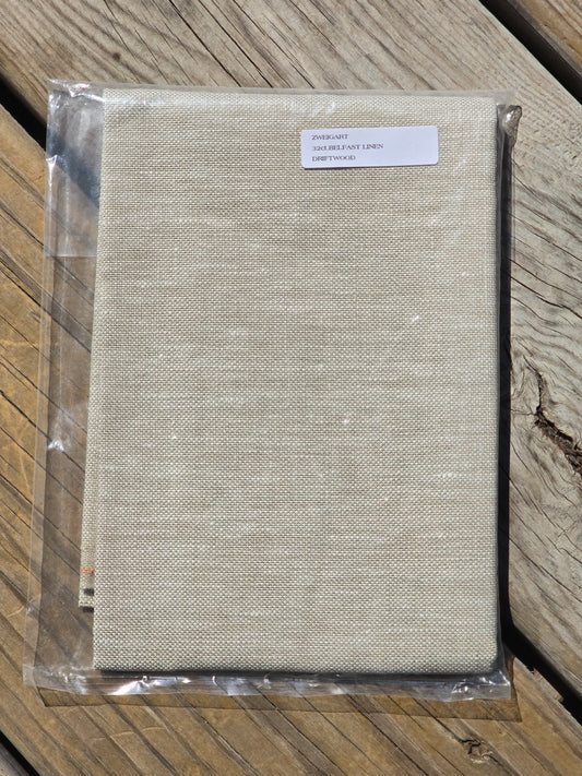 Zweigart - 32 Count Belfast Linen Driftwood