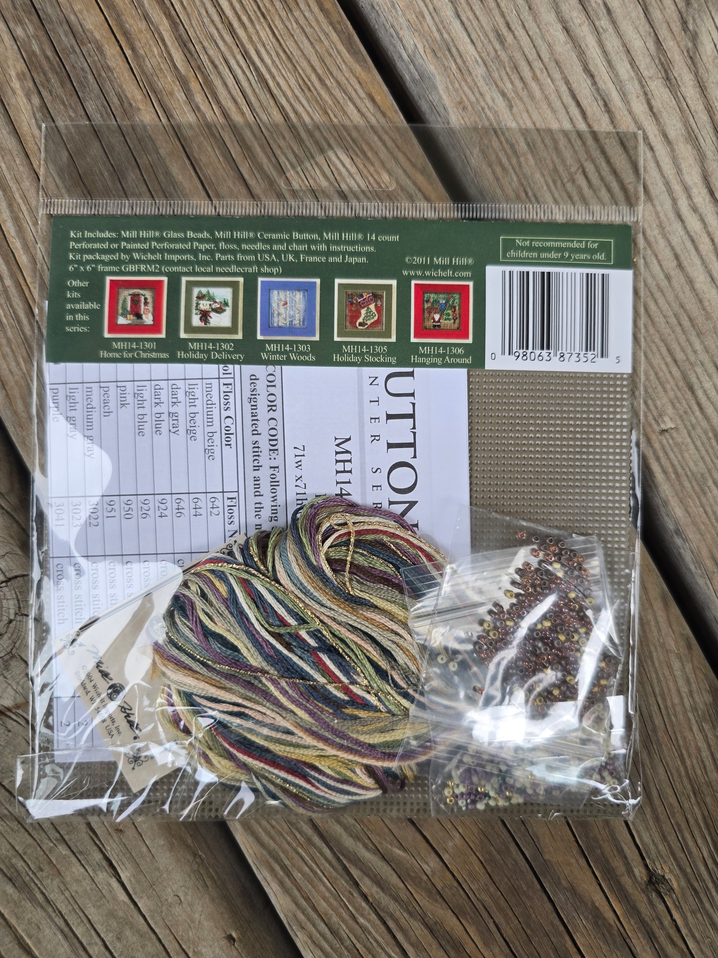 Mill Hill - Buttons & Beads Series - Believe - Cross Stitch Kit