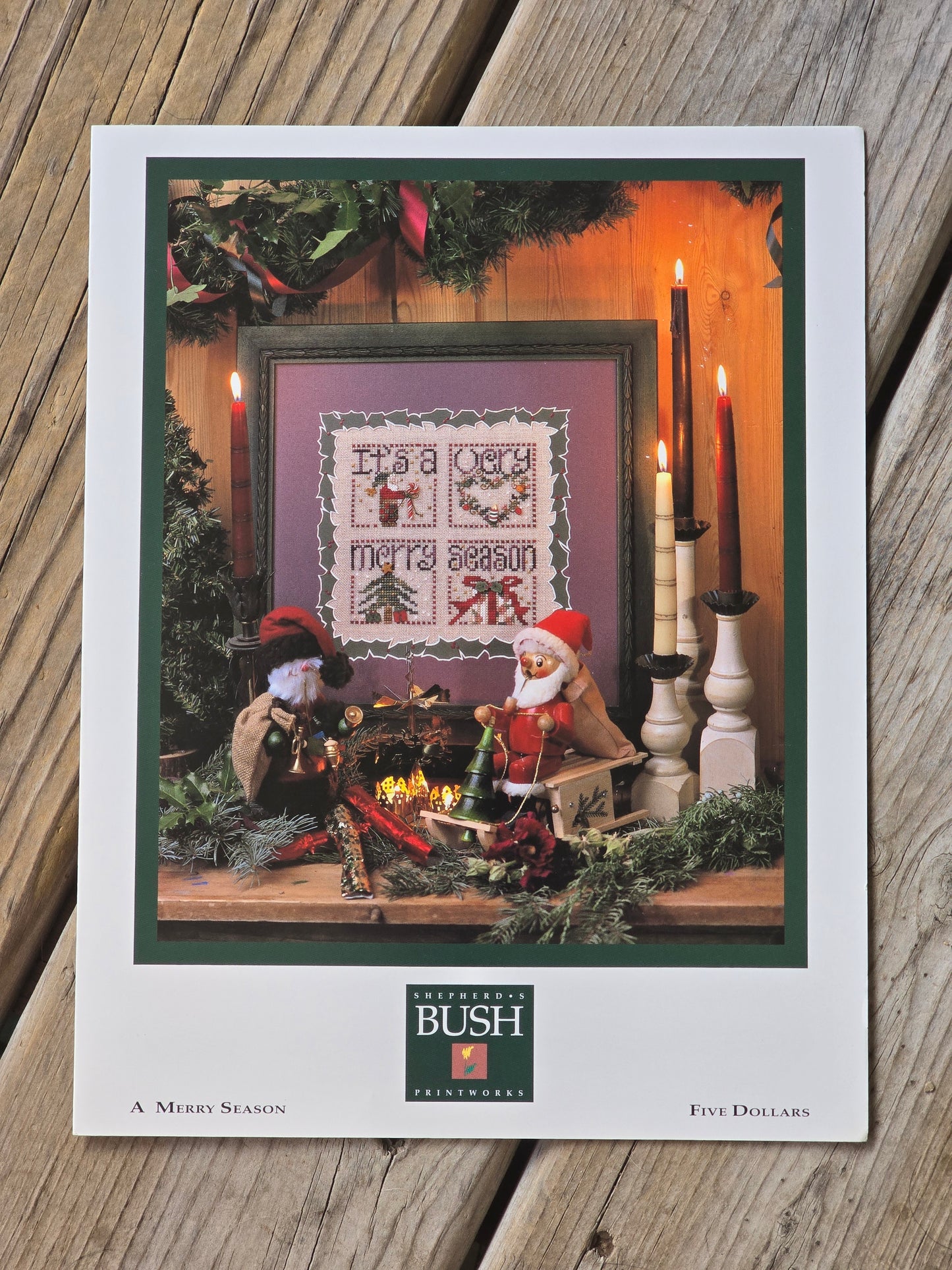 Shepherd's Bush - A Merry Season - Cross Stitch Pattern