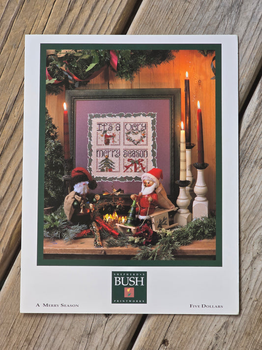 Shepherd's Bush - A Merry Season - Cross Stitch Pattern