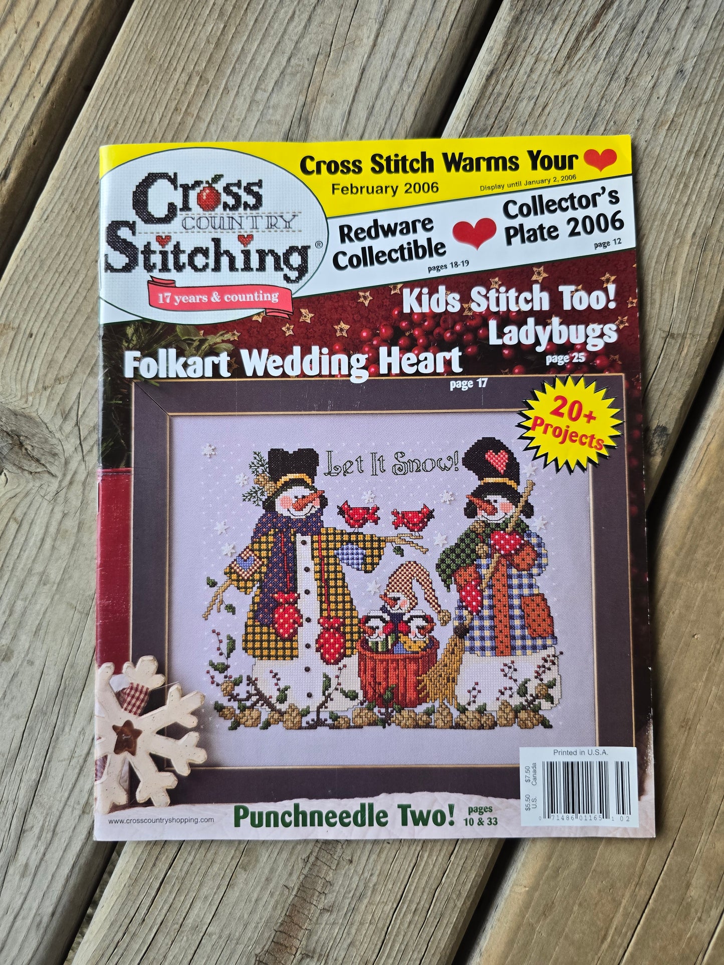 Cross Country Stitching Magazine - 2006 Bundle