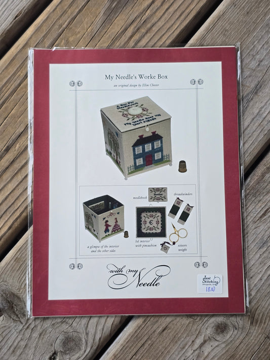 With My Needle - My Needle's Worke Box - Cross Stitch Pattern