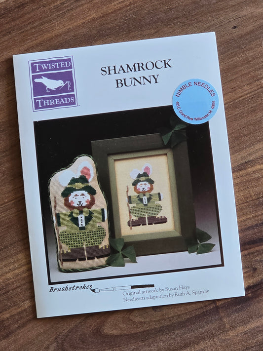 Twisted Threads - Shamrock Bunny - Cross Stitch Kit