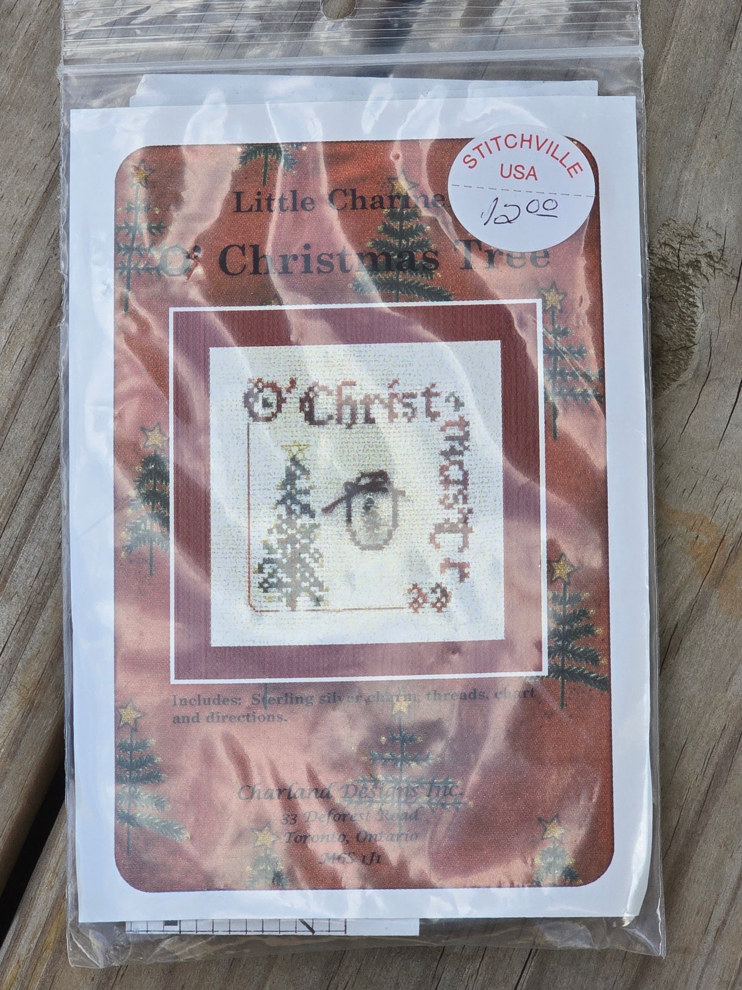 Charland Designs - O' Christmas Tree - Little Charmers - Cross Stitch Kit