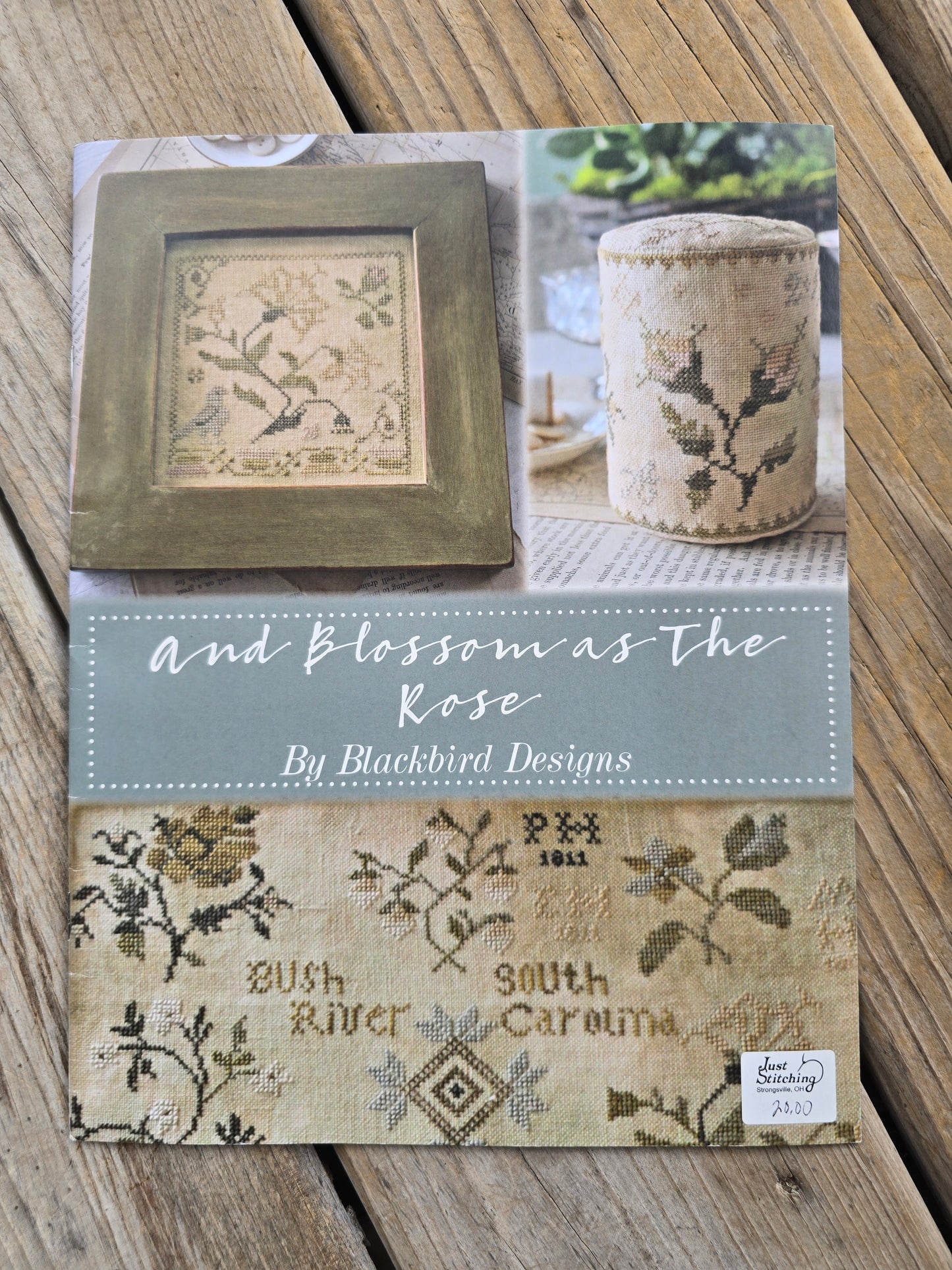 Blackbird Designs - And Blossoms as the Rose - Cross Stitch Pattern