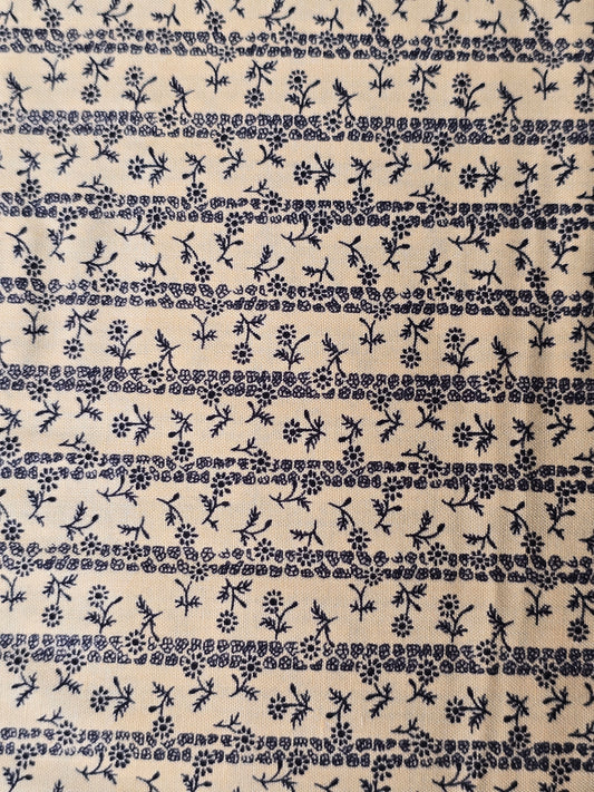 Blue Hill Fabrics - Sara Morgan - Nib & Quill Collection ca. 1860-1870 - Quilting Fabric - Off the Bolt